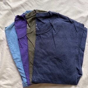 Men's Hanes Assorted Color T-Shirt Bundle